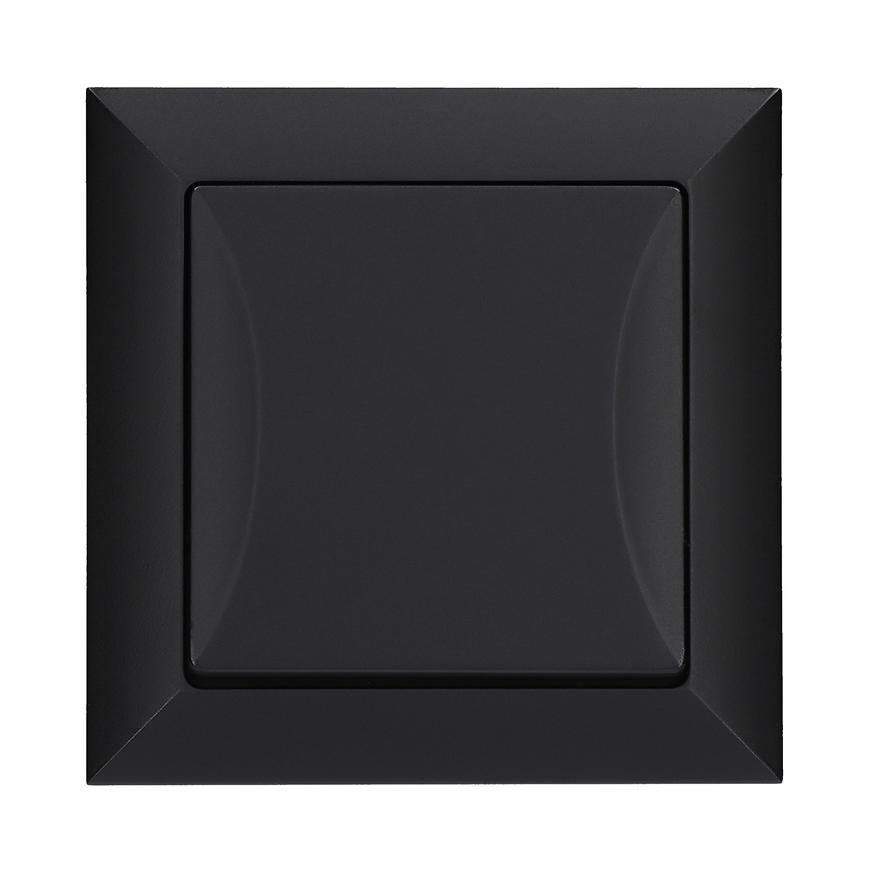 Krížový spínač POLA black 33203