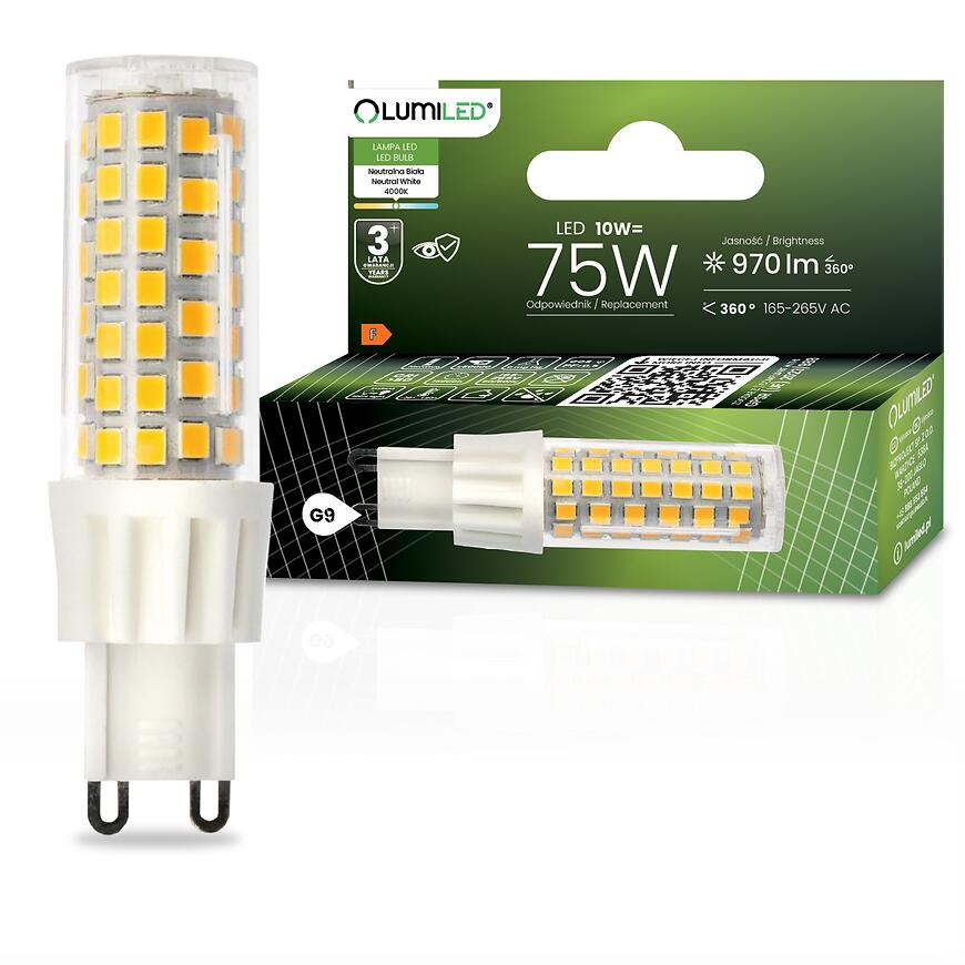 Žiarovka G9 ceramic2835 86D 10W 970LM NB