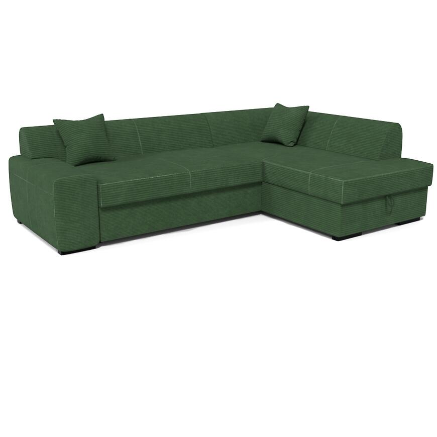 Rohová sedacia súprava Minos P Poso 14 zelená