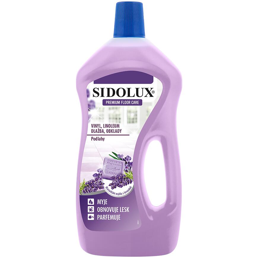 E-shop Sidolux Premium Floor Care na vinyl, dlaždice a linoleum s vôňou marseillského mydla a levandule 750 ml