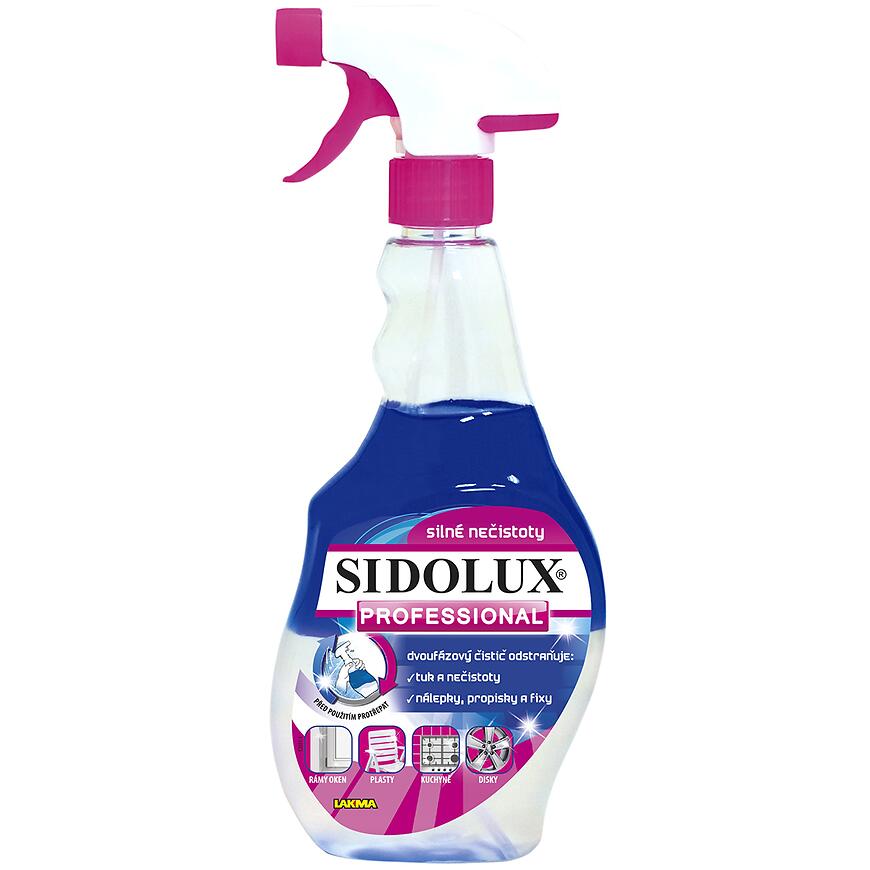 E-shop Sidolux Professional na silné nečistoty dvojfázový 500 ml