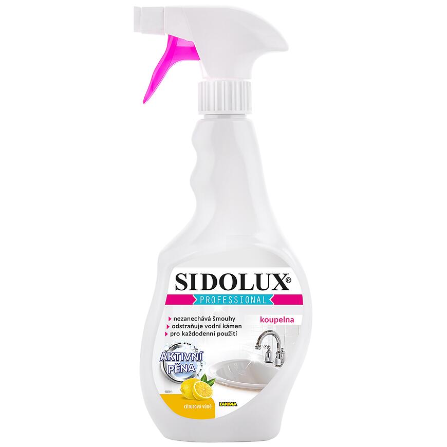 E-shop Sidolux Professional na kúpeľne - aktívna pena 500 ml