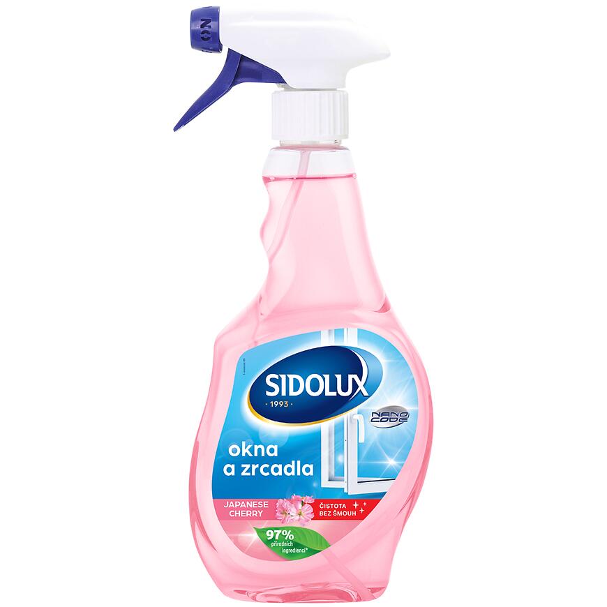 E-shop Sidolux okná a zrkadlá Nano Code japanese cherry 500 ml