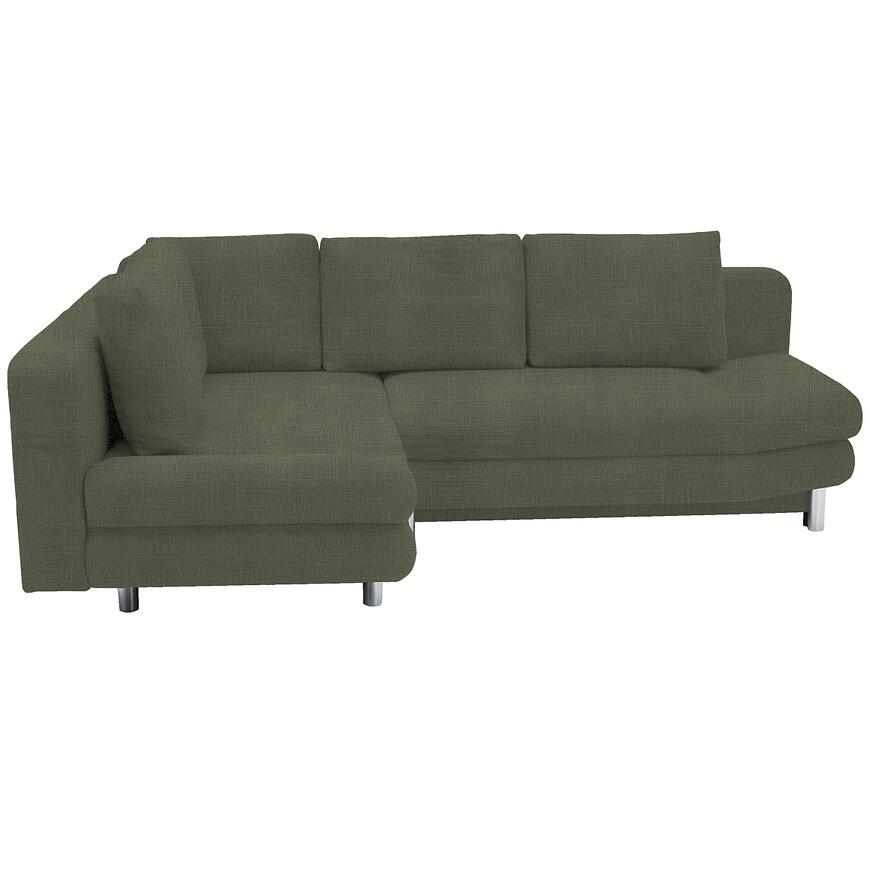 Rohová sedacia súprava Cali L Sierra 752 zelená