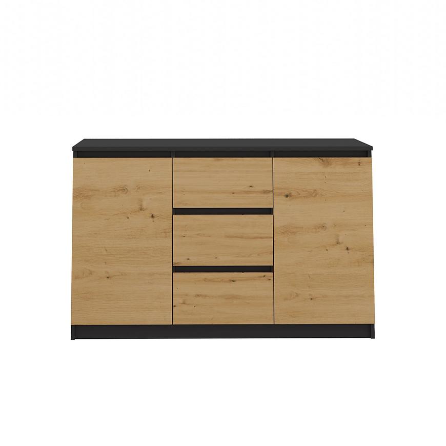 Komoda 2D3S Antracit/Artisan