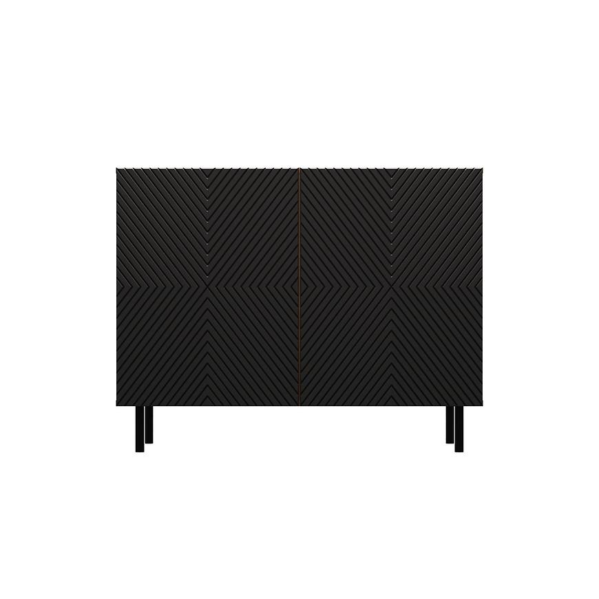 Komoda Kama 2D Artisan/Čierna