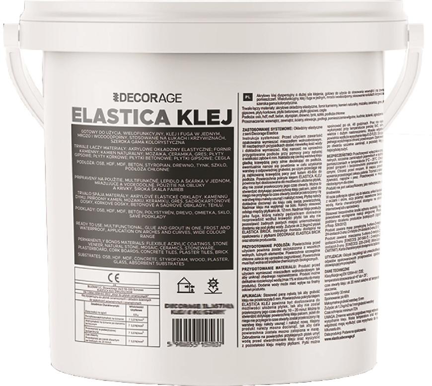 Lepidlo - Škárovacia Hmota ELASTICA Sivá 8 kg