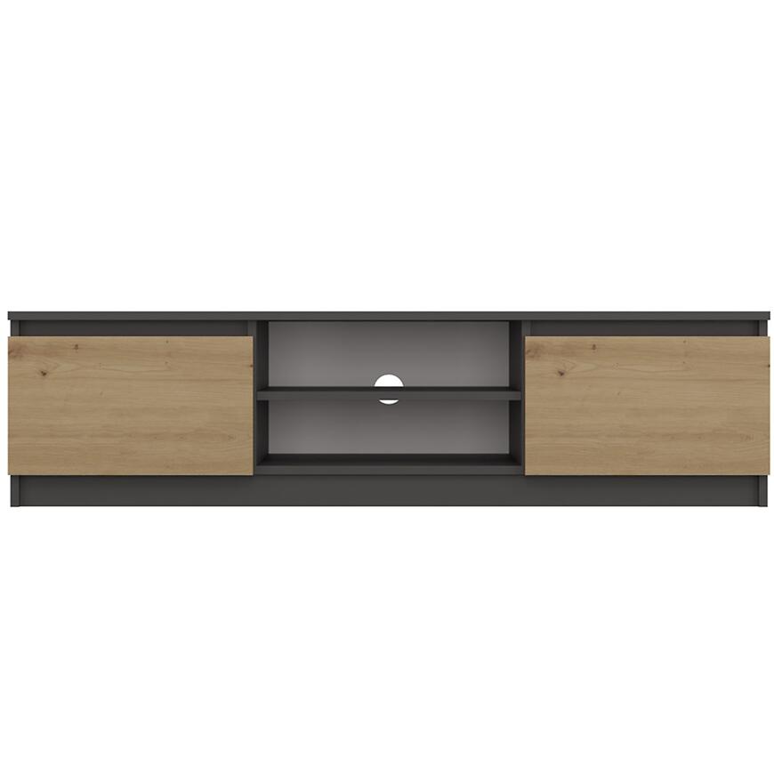 TV stolík 140 Malwa Antracit/Artisan