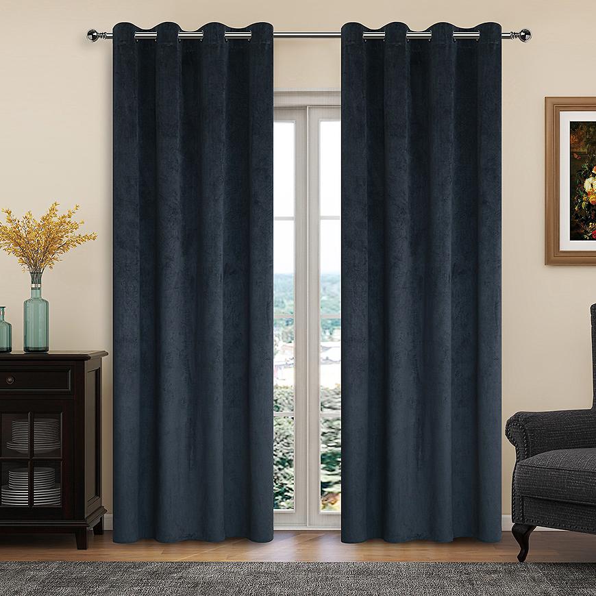 Záves na priechodkách LILI YC11931/280G/19/140x250 sivý