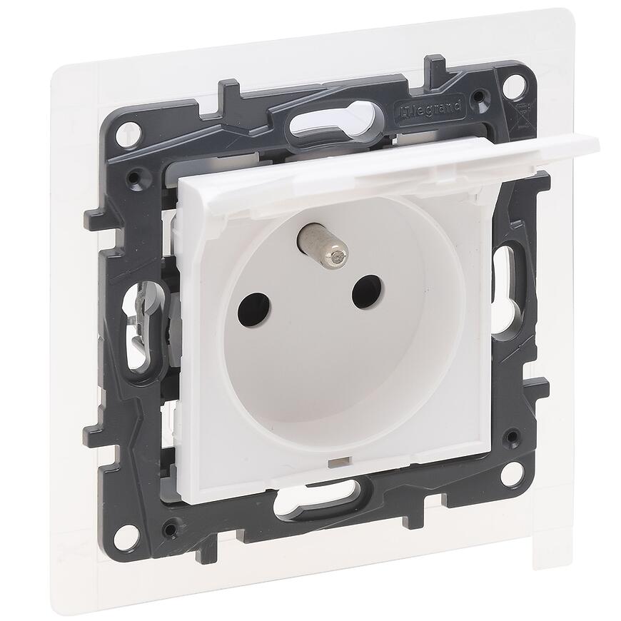 Zásuvka hermetická 863135 biela