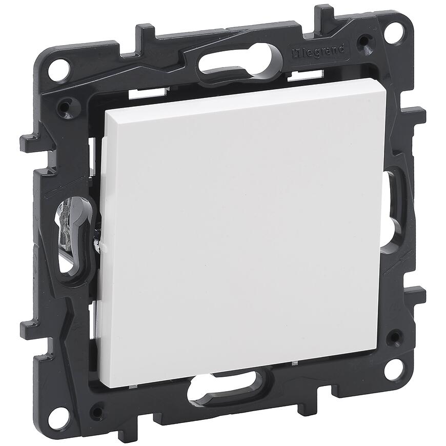 Vypínač jednoduchá 863101 biely