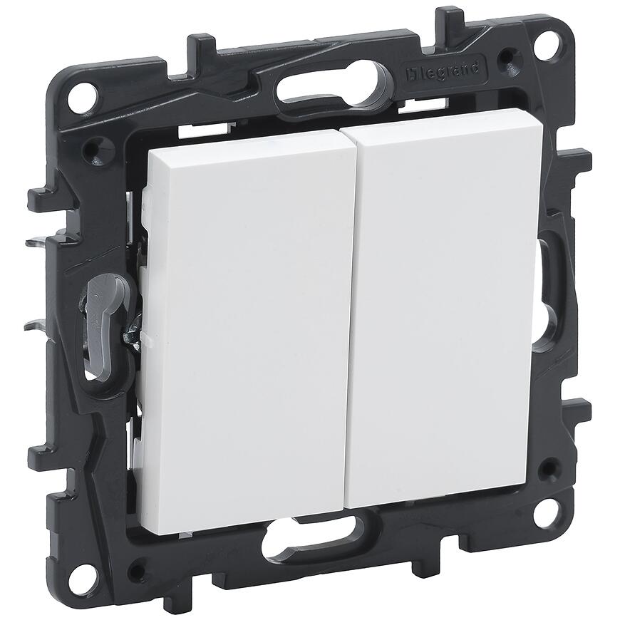 Dvojpólový vypínač 863105 biely