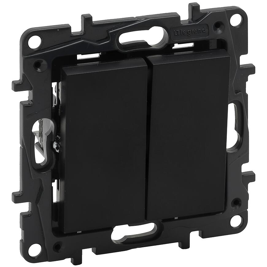 Vypínač 863505 NS čierny