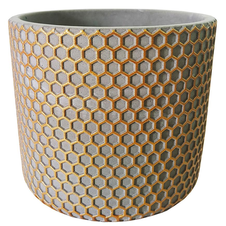 Kvetináč YS46201S zlatý