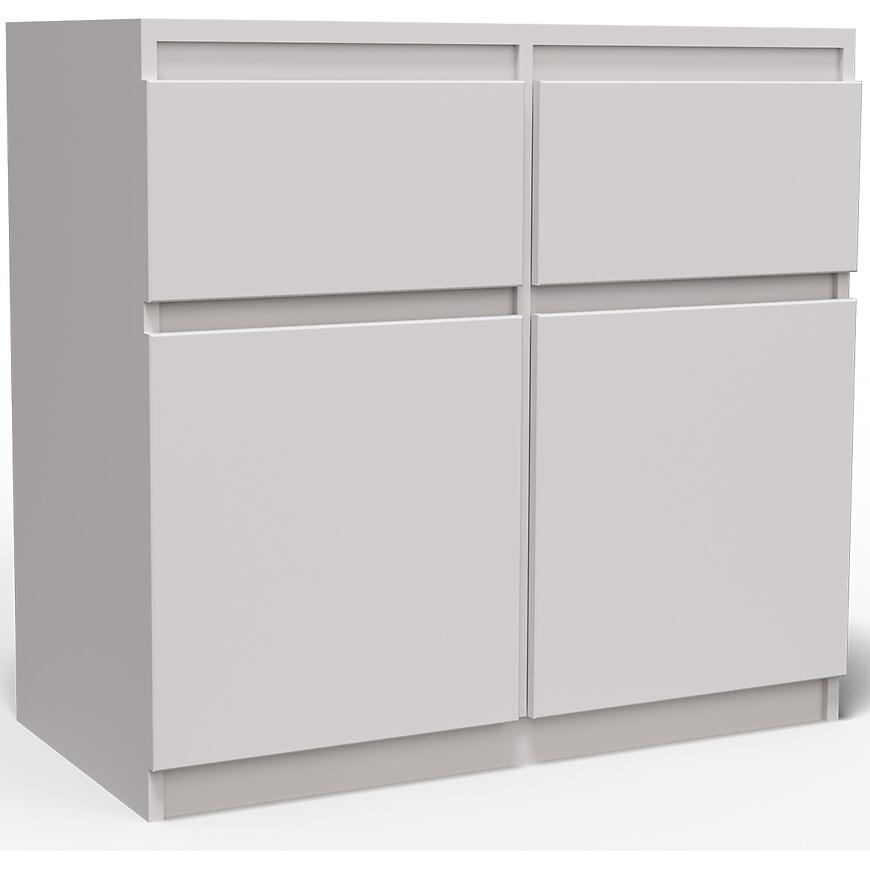 Komoda Merg 2S2F biela