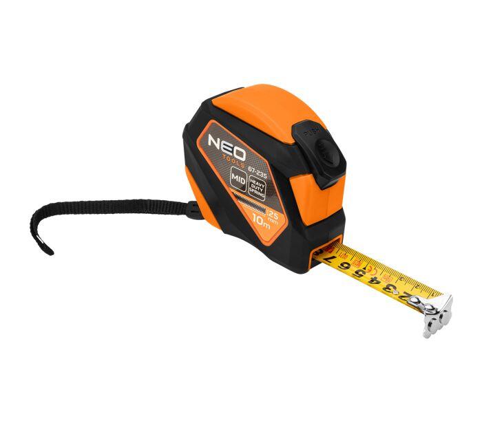 Neo Meter Rolovací Oceľový rolovací 10X25MM 67-235