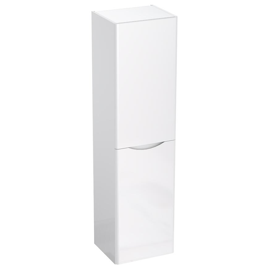 Vysoká skrinka do kúpeľne Austin biela