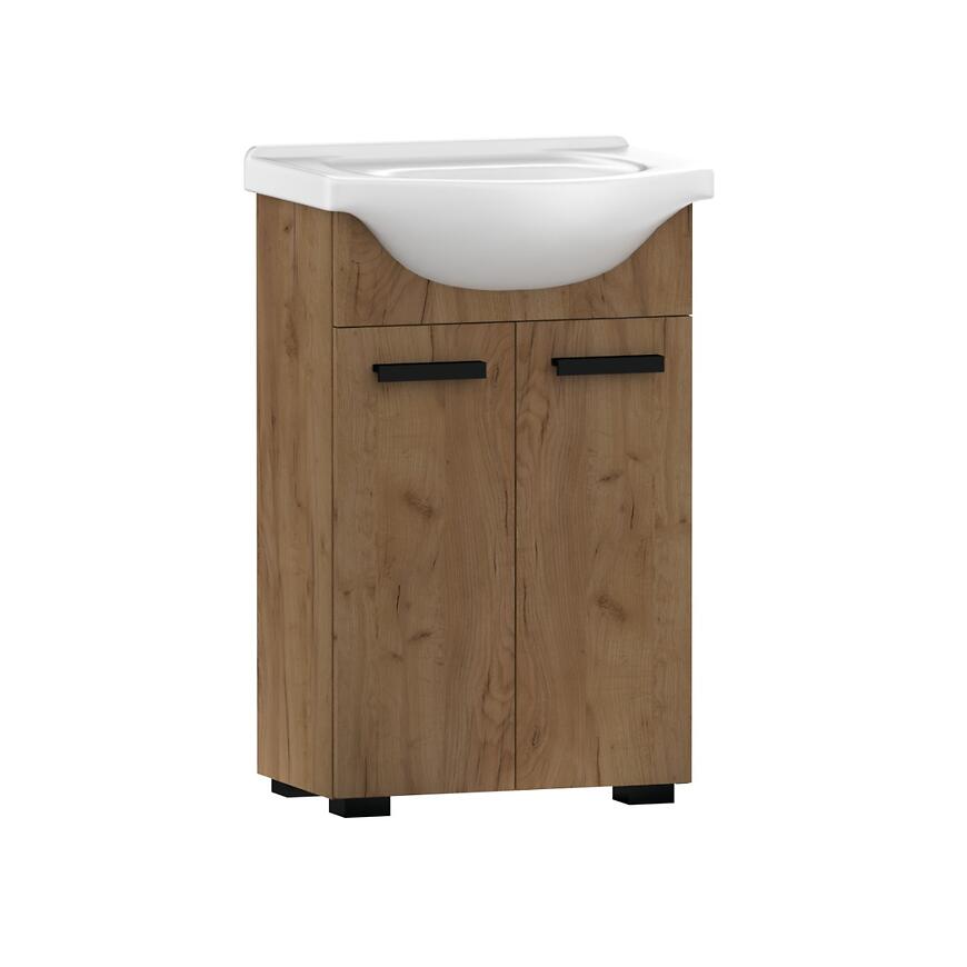 Kúpeľňová zostava Plain 65 dub craft