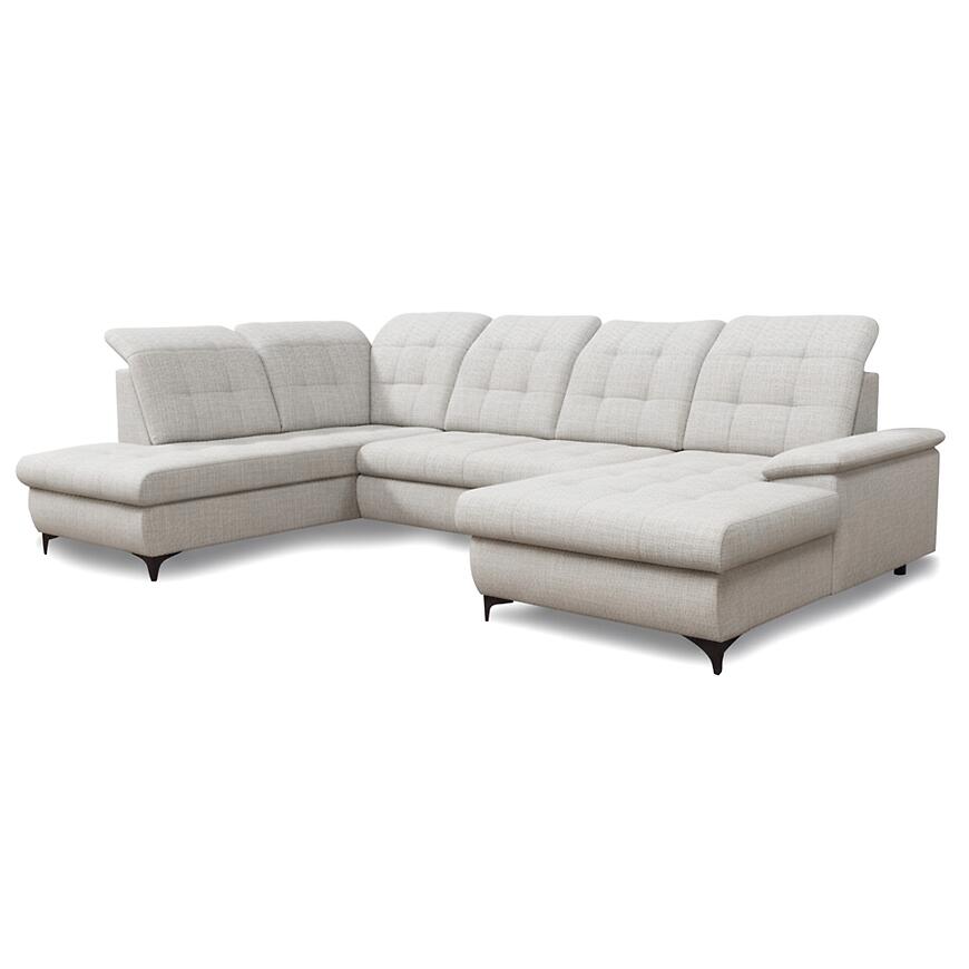 Rohová sedacia súprava Negro Barrel 04 pravý