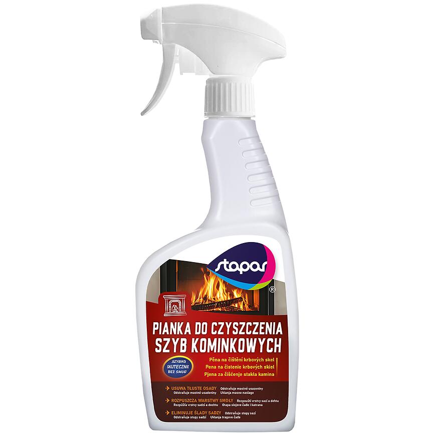 E-shop Čistič krbového skla 500 ml