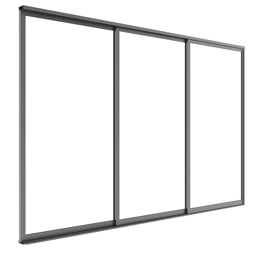 Posuvné dvere S8 Luxe 2.7x2.18 antracit