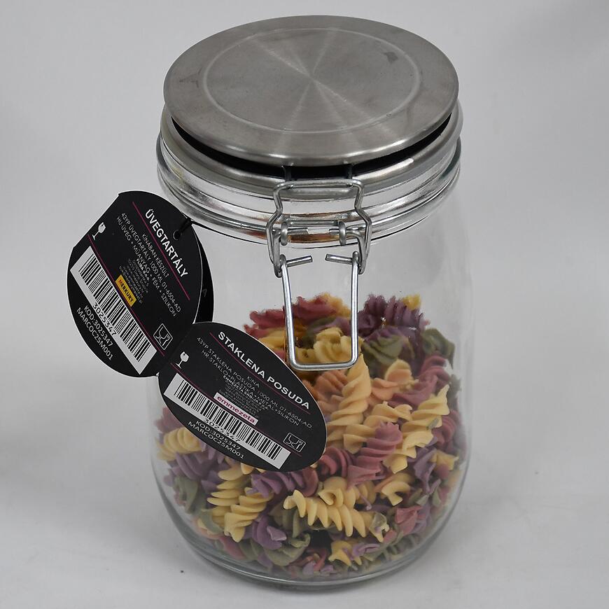 Sklenená nádoba 1000ML 01-6504-AD