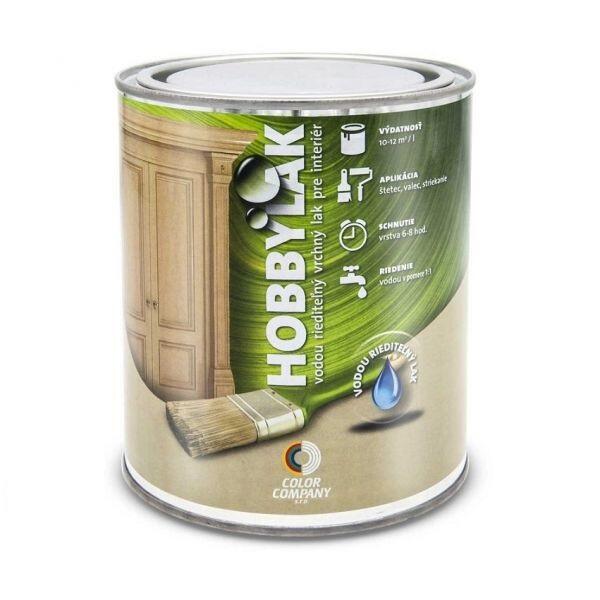E-shop Hobbylak Interiérový lak na drevo matný 0,7l