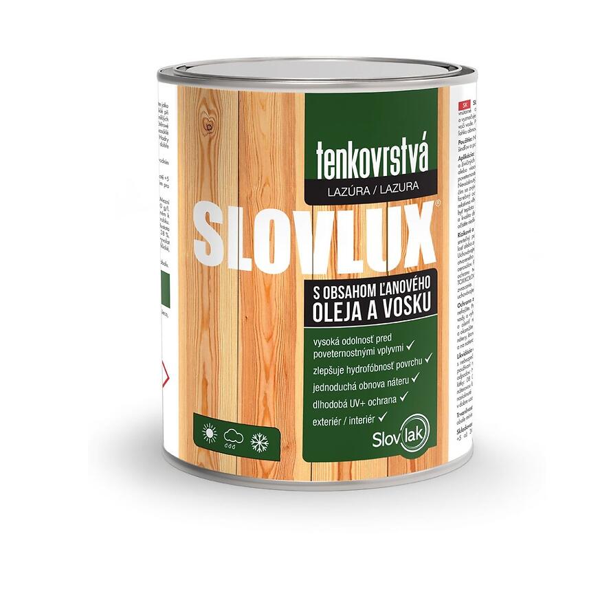 E-shop Slovlux Tenkovarstvová lazúra Dub zlatý 0,75l