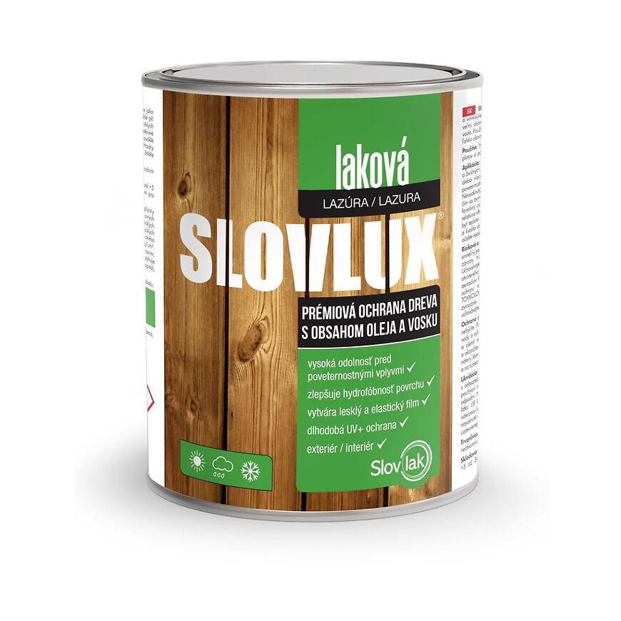 E-shop Slovlux Laková lazúra Dub zlatý 0,75l