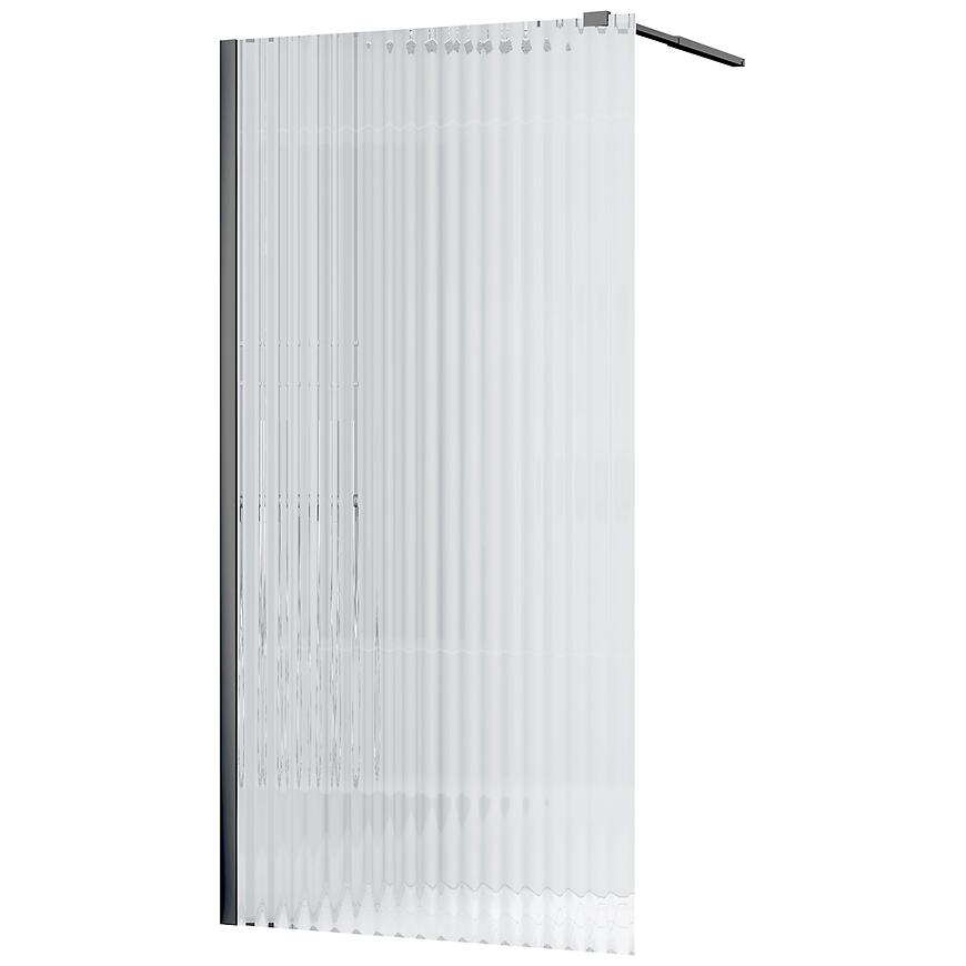 Sprchová Stena Walk-In Fly 100x190 black