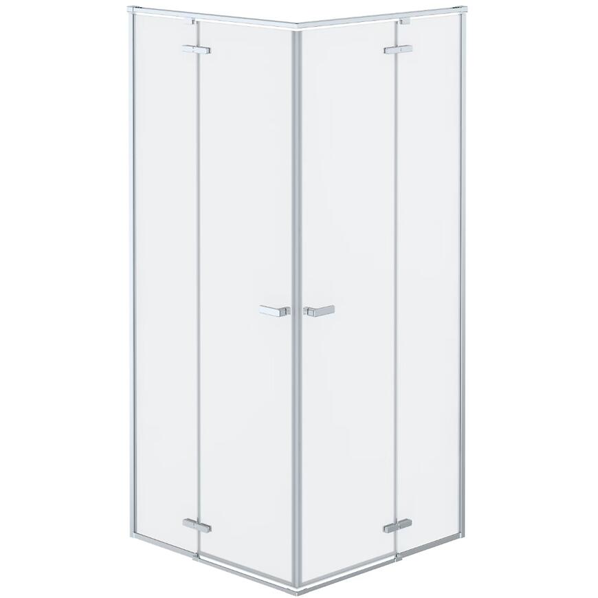 Sprchový kút štvorcový Beta2 90x90195 chróm