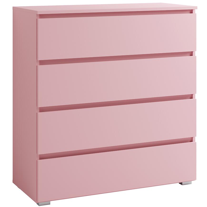 Komoda 4s Cosmo C04 Ružová