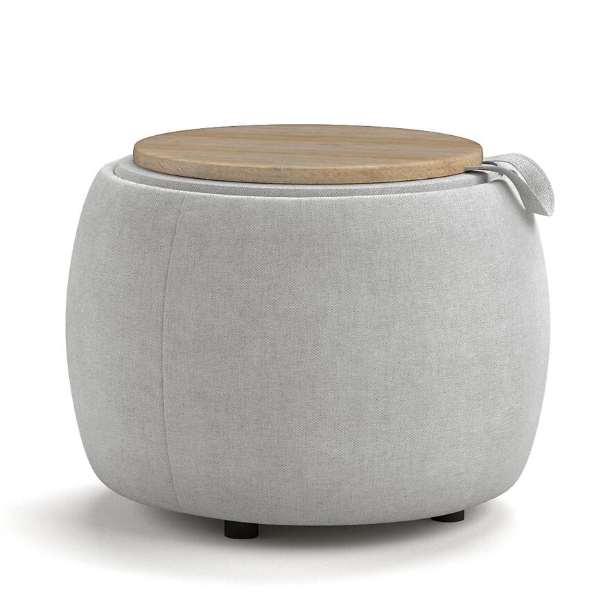 Taburetka Fiord Rebel 5 béžovosivý