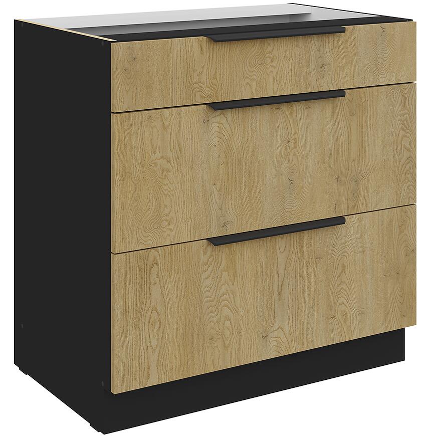 Kuchynská skrinka Cremona Bl 80d 3s Bb