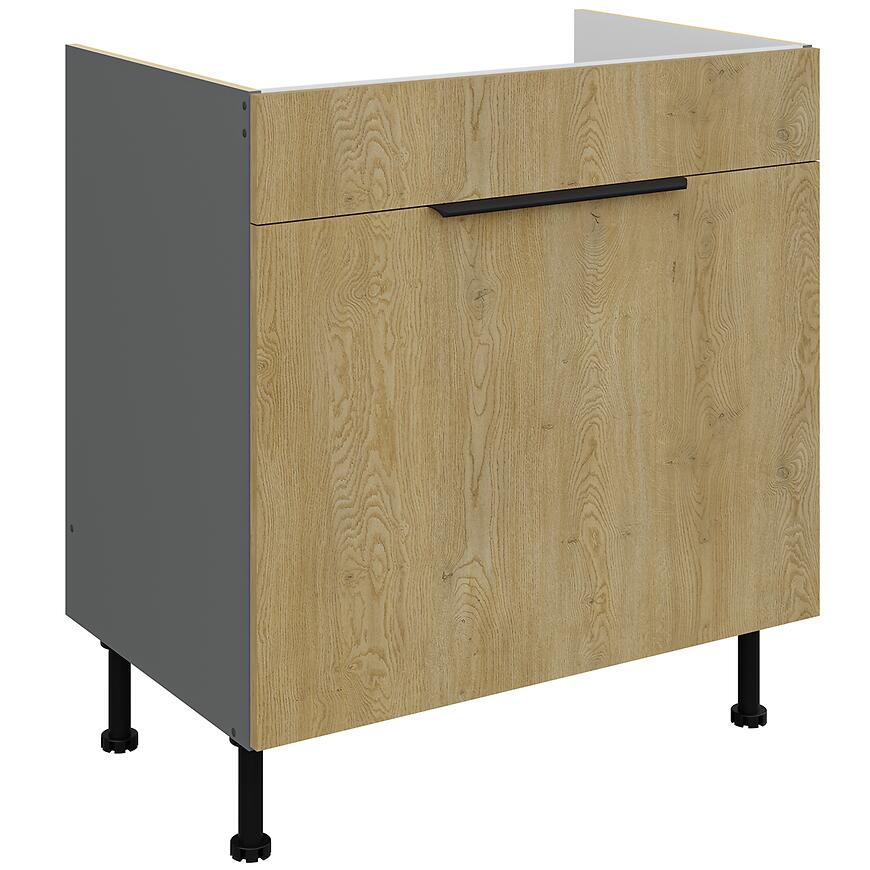 Kuchynská skrinka Cremona Ant 80zl 1s Bb