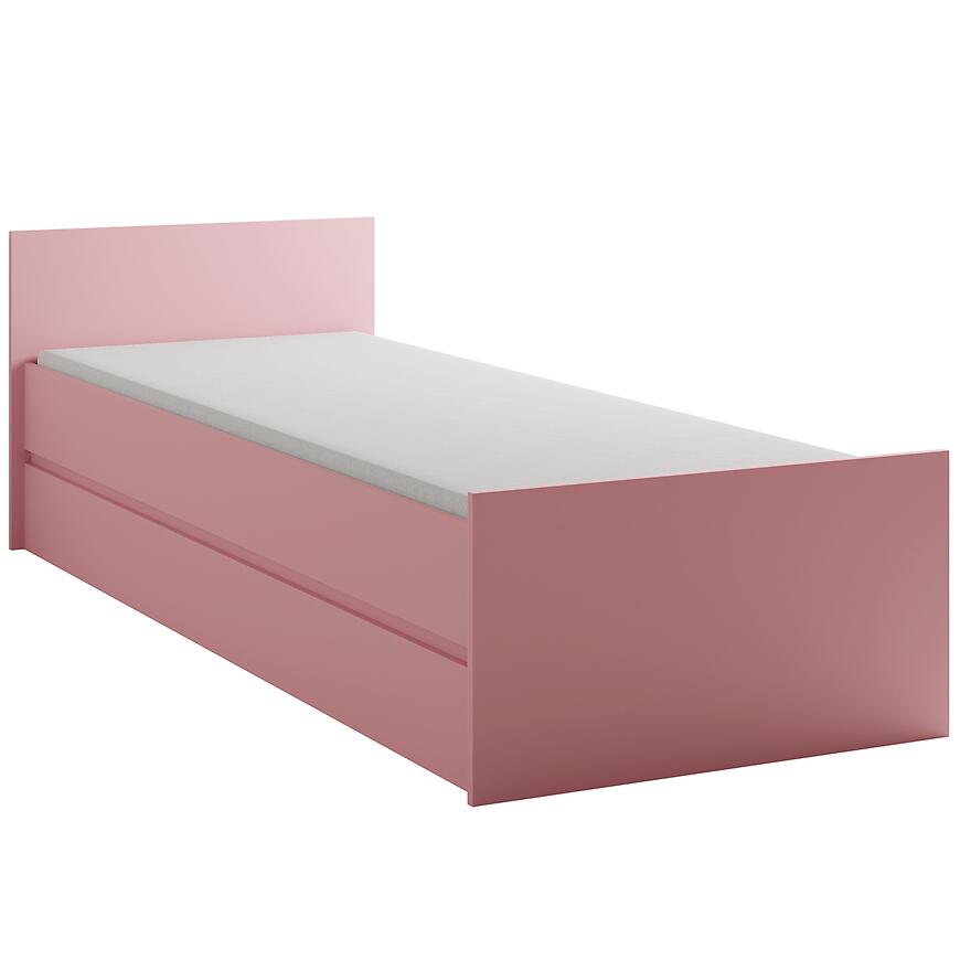 Posteľ 90 Cosmo C08 ružová Posteľ 90 Cosmo C08 ružová