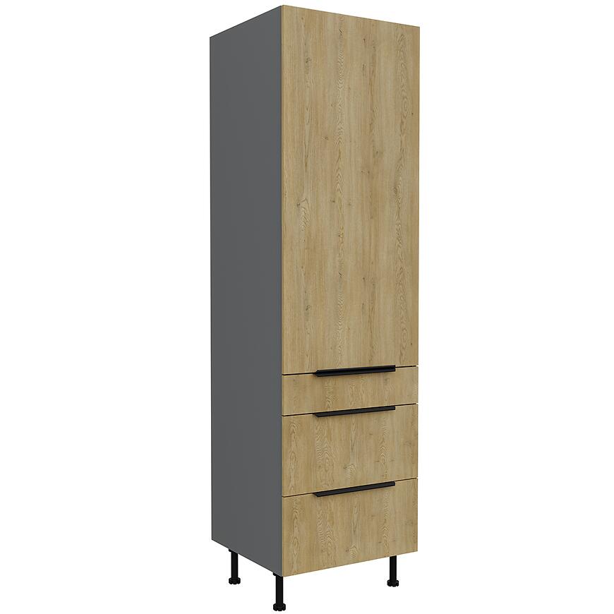 Kuchynská skrinka Cremona Ant 60dks-215 1f 3s