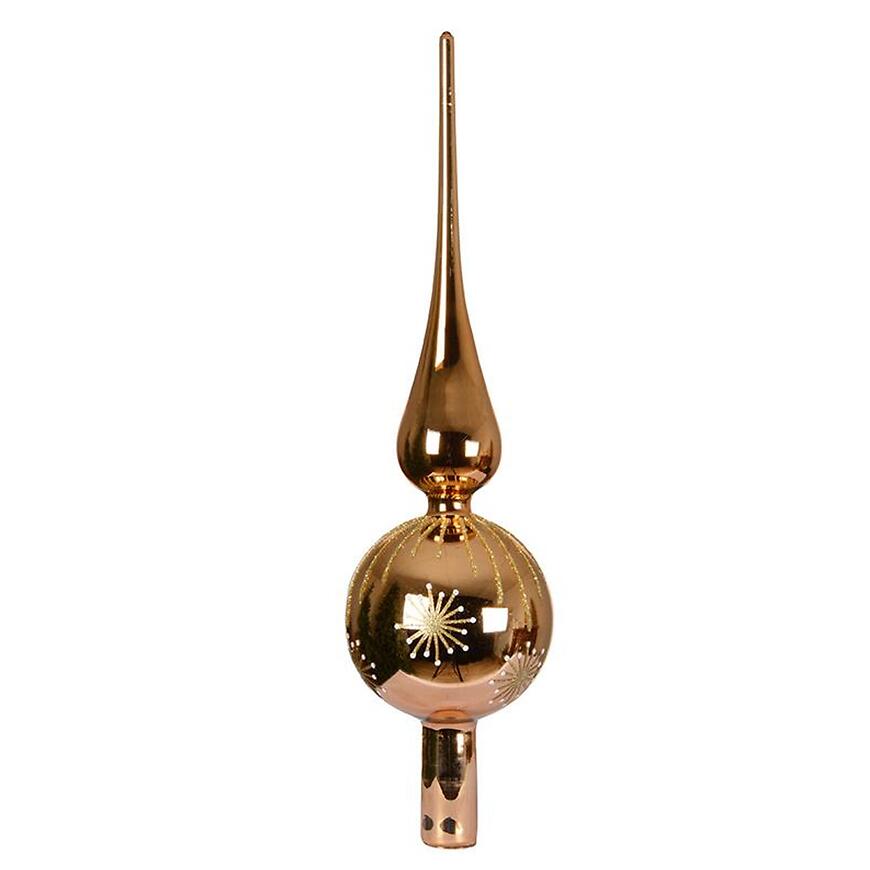 E-shop Sklenený špic na vianočný stromček mix 31 cm 9170206