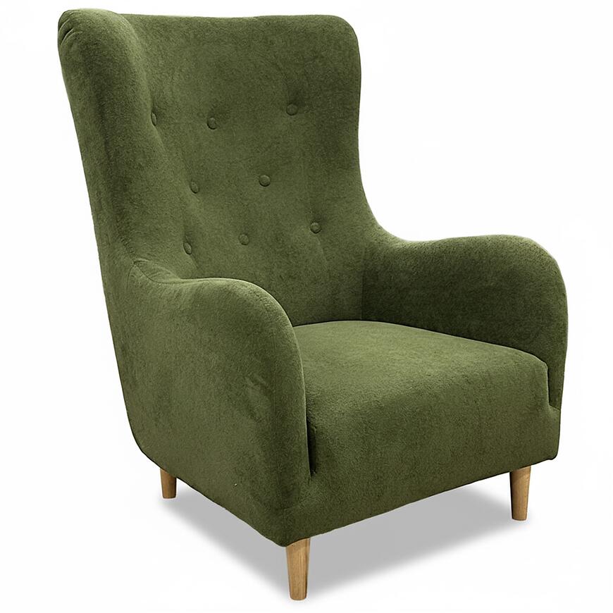 Kreslo Benetto Gerra 50 dr.oo/1 zelená