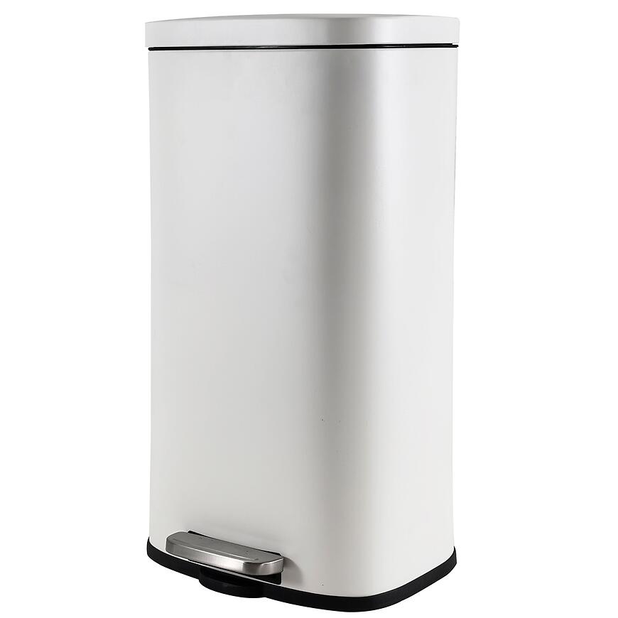 Odpadkový kôš 30 l matná biela