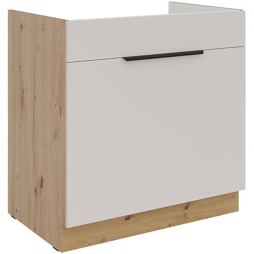 Kuchynská skrinka Solea cashmere/artisan 80ZL 1S BB