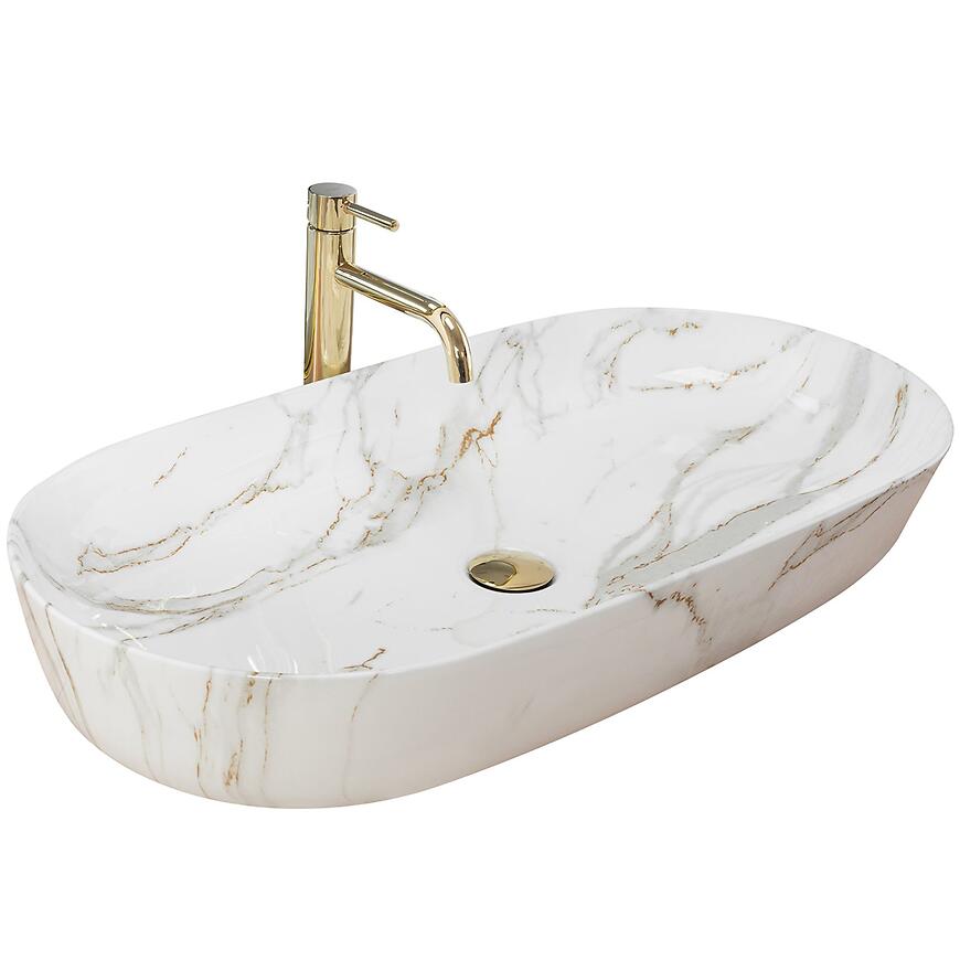 Umývadlo na dosku Cleo 81 Aiax Shiny