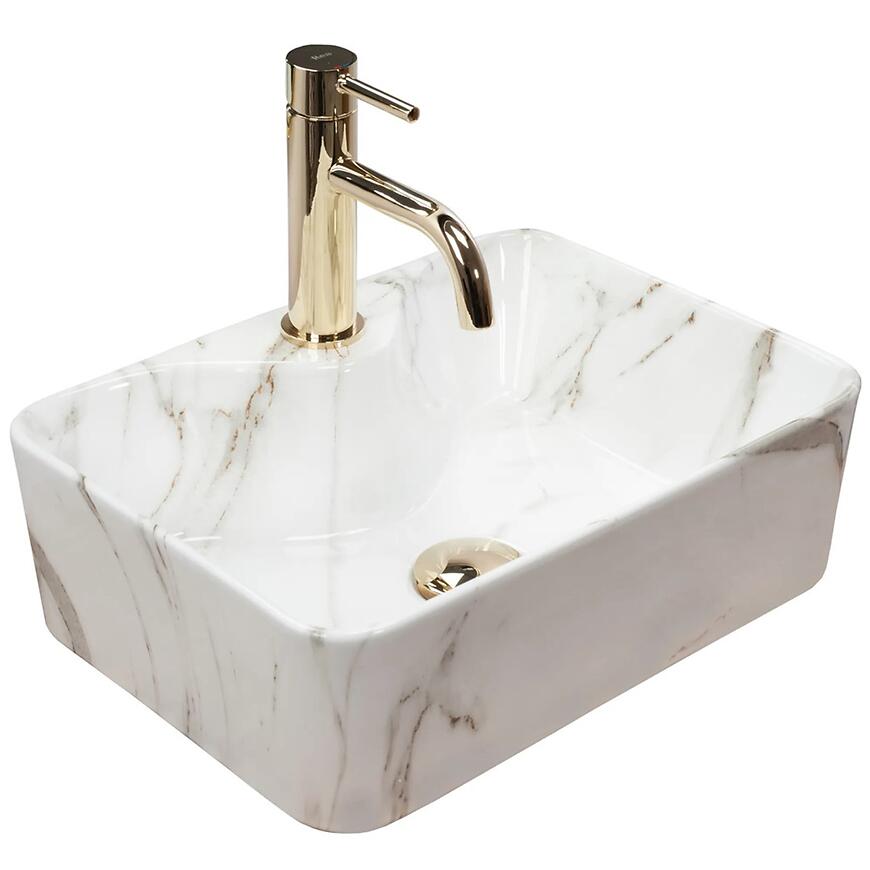 Umývadlo na dosku Kelly Mini Aiax Shiny