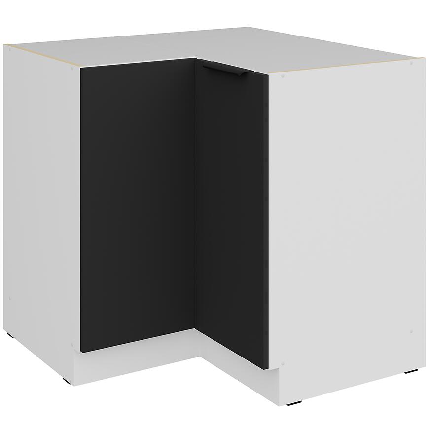 Kuchynská skrinka Aria-Bl/Wh Anti Fingerprint 90x90 Dn 2f Bb