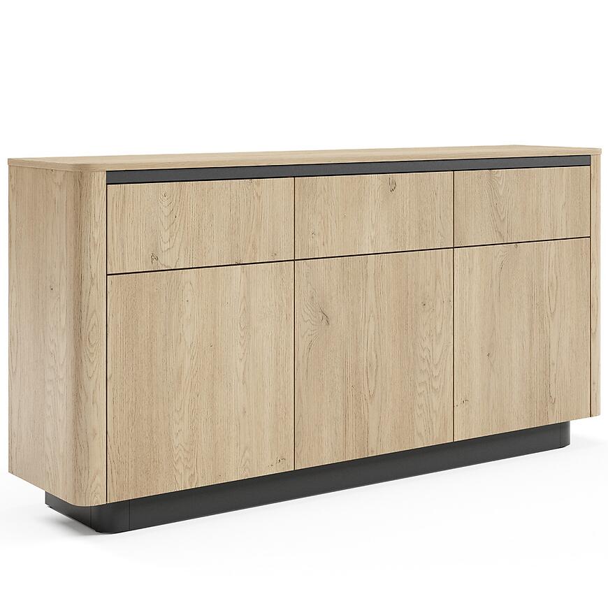 Komoda C 163 3d3s Torro Dub Cremona