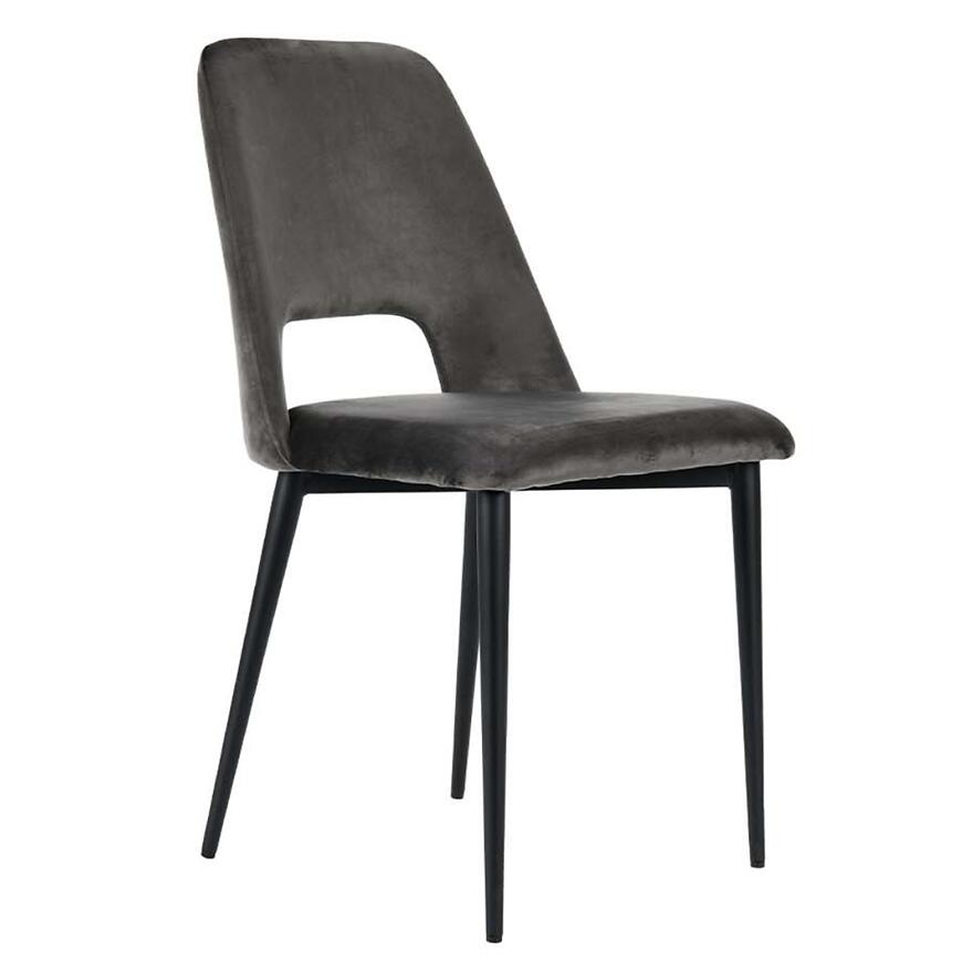 Stolička Della sivá