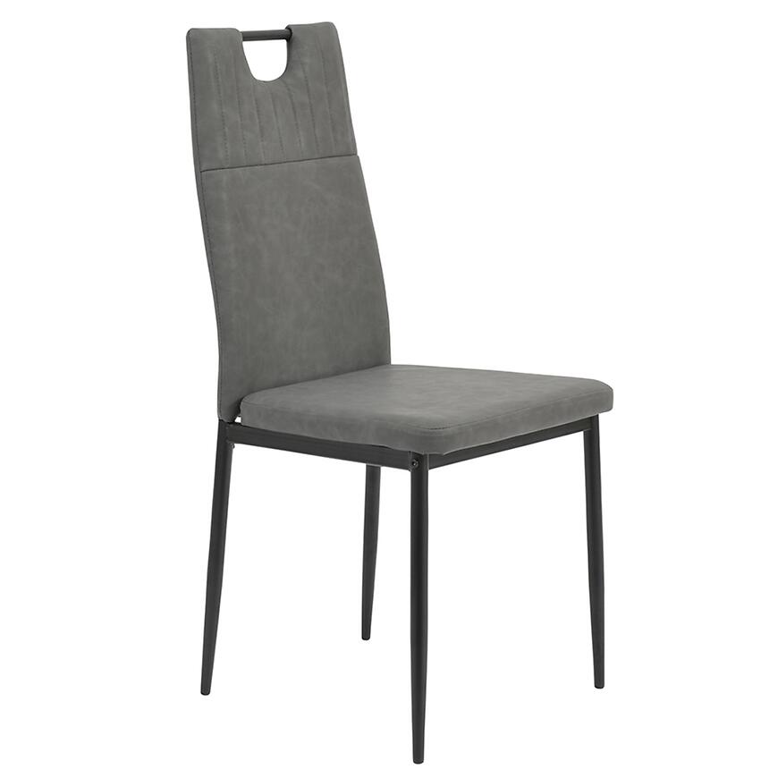 Stolička Tory sivá