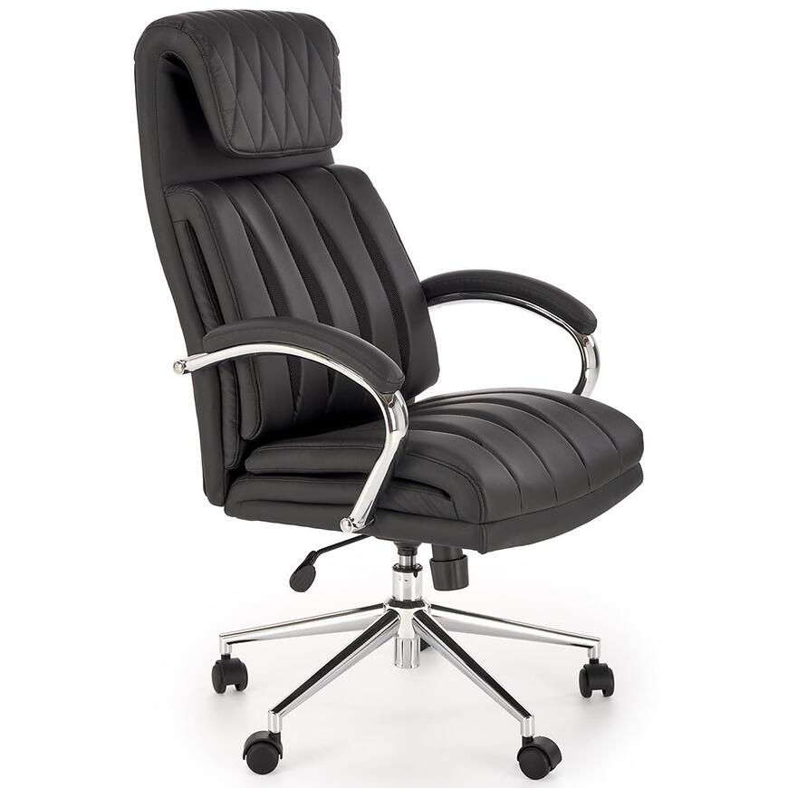 Otočné kreslo Romano čierna