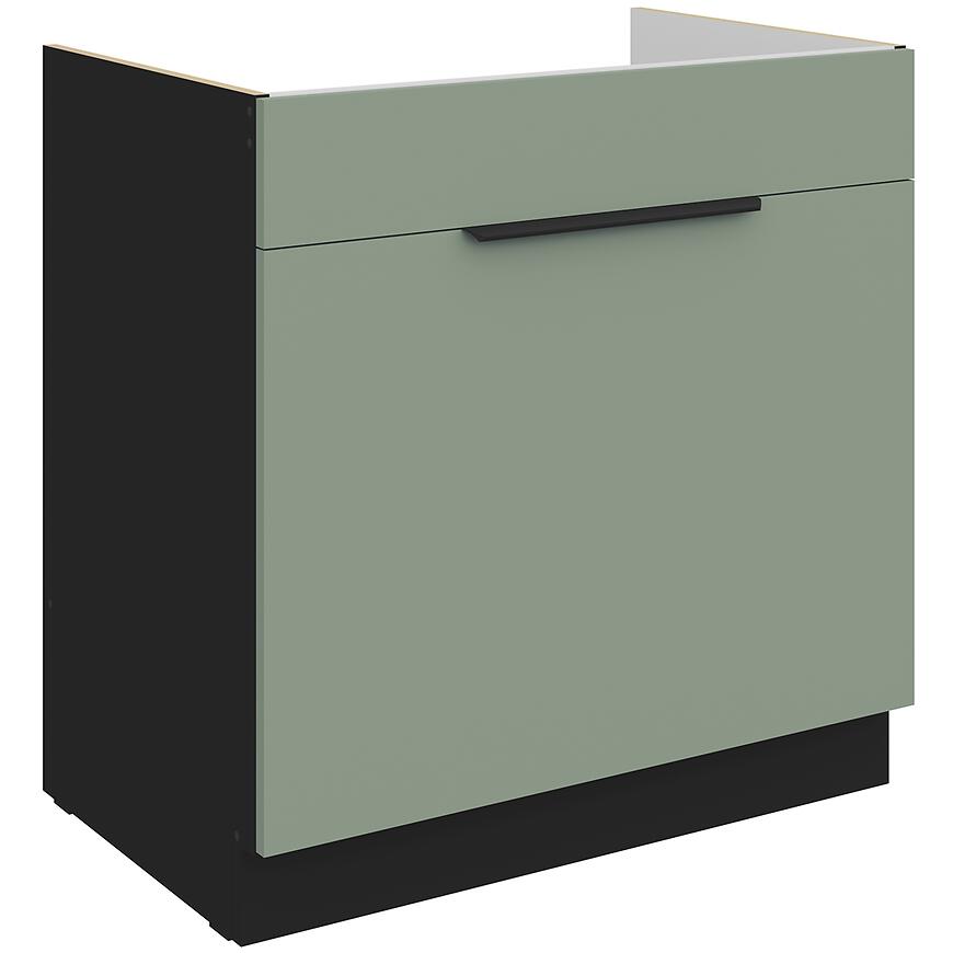 Kuchynská skrinka Aria-Sa/Bl Anti Fingerprint 80zl 1s Bb