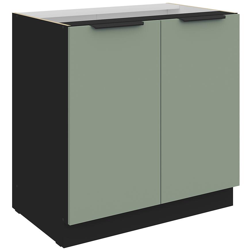 Kuchynská skrinka Aria-Sa/Bl Anti Fingerprint 80d 2f Bb